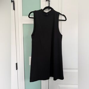 Cooperative Black Sleeveless Mini Dress